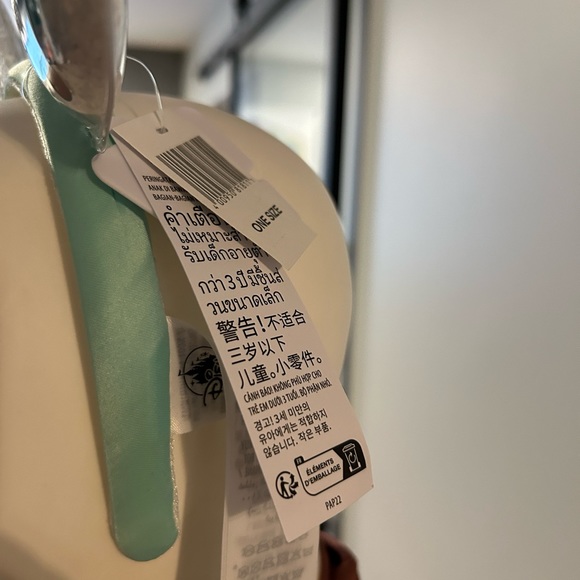 Disney Parks Mickey and Minnie Festive Snow Globe Ears Headband - Picture 4 of 6